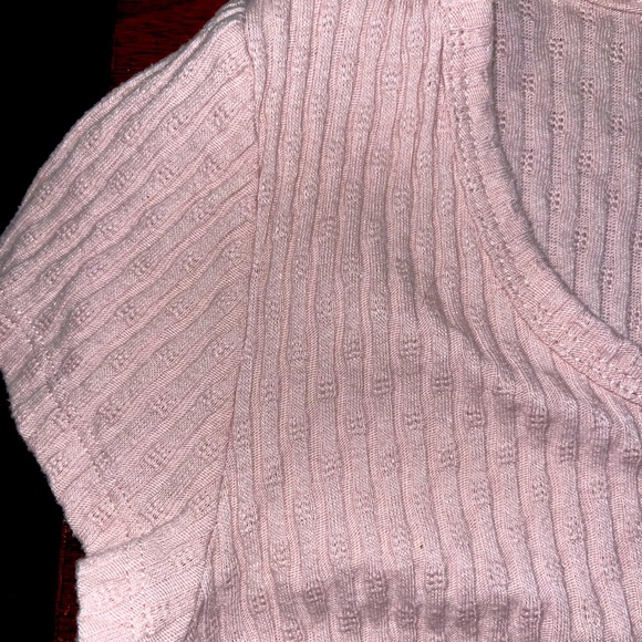 Hippie Rose Pink Crop Top (Junior Size) - Picture 5 of 5